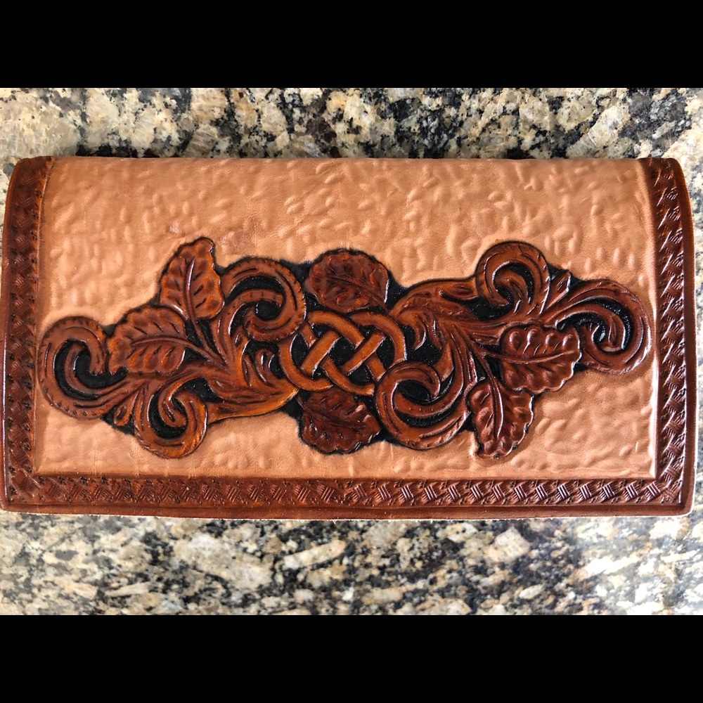 Western Floral Designed wallet